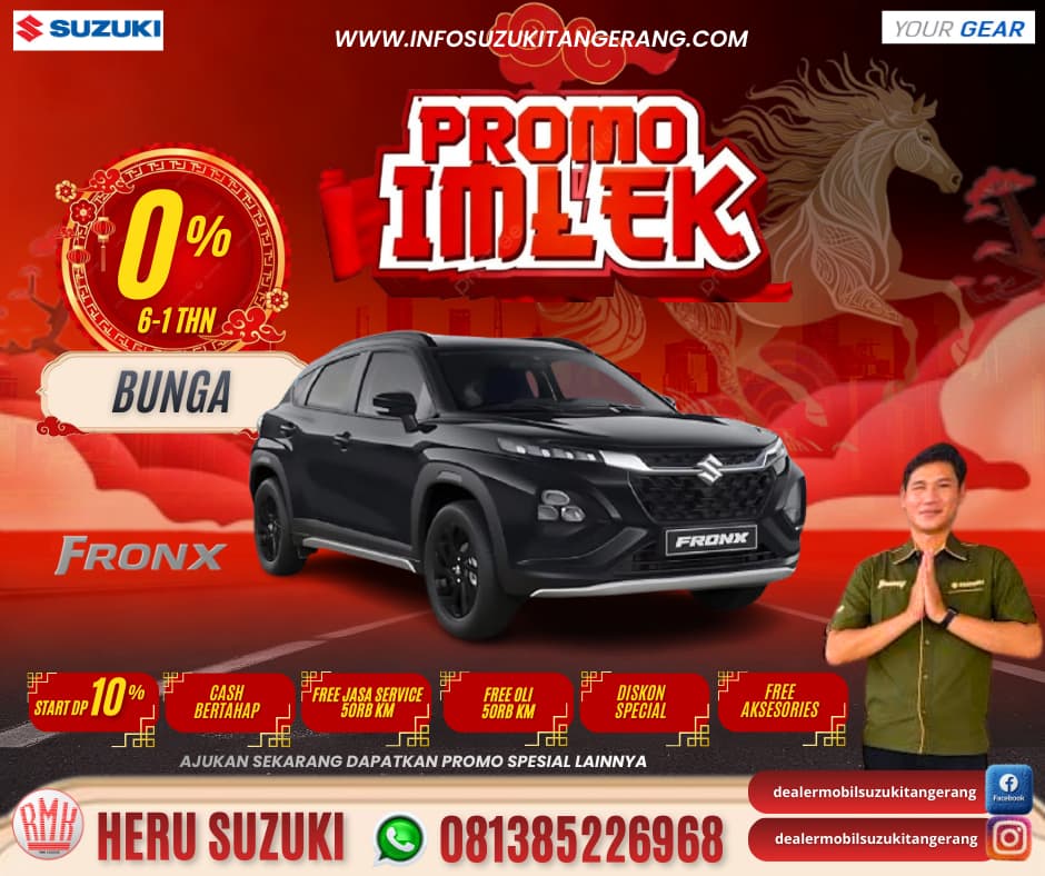 Promo Imlek Suzuki Fronx - Dealer Suzuki Ciledug