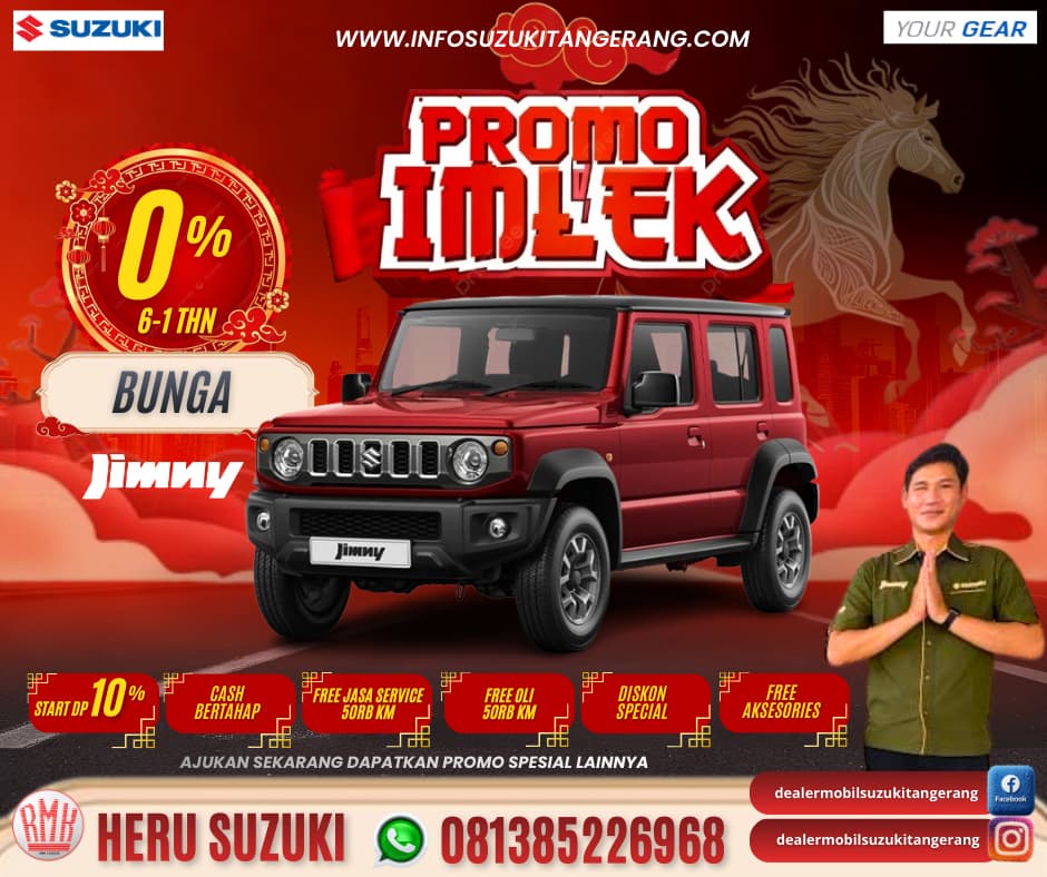 Promo Imlek Suzuki Jimny - Dealer Suzuki Ciledug