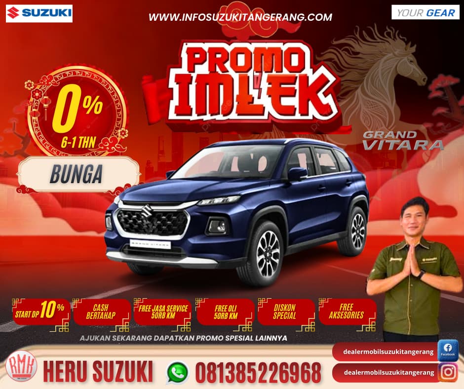 Promo Imlek Suzuki Grand Vitara - Dealer Suzuki Ciledug
